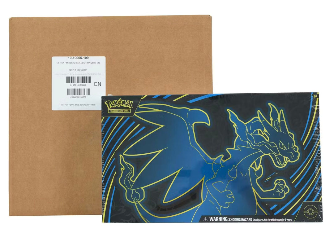 Pokemon Mega Charizard X ex Ultra-Premium Collection Sealed Box (Set Of 4)
