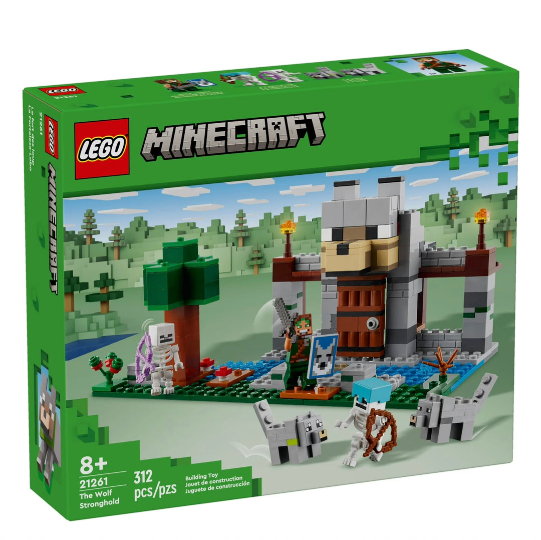LEGO Minecraft 21261 The Wolf Stronghold Fortress Playset