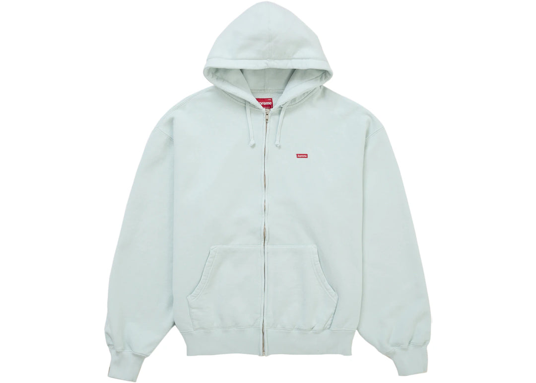 Supreme Small Box Zip Up Hooded Sweatshirt (FW25) Mint