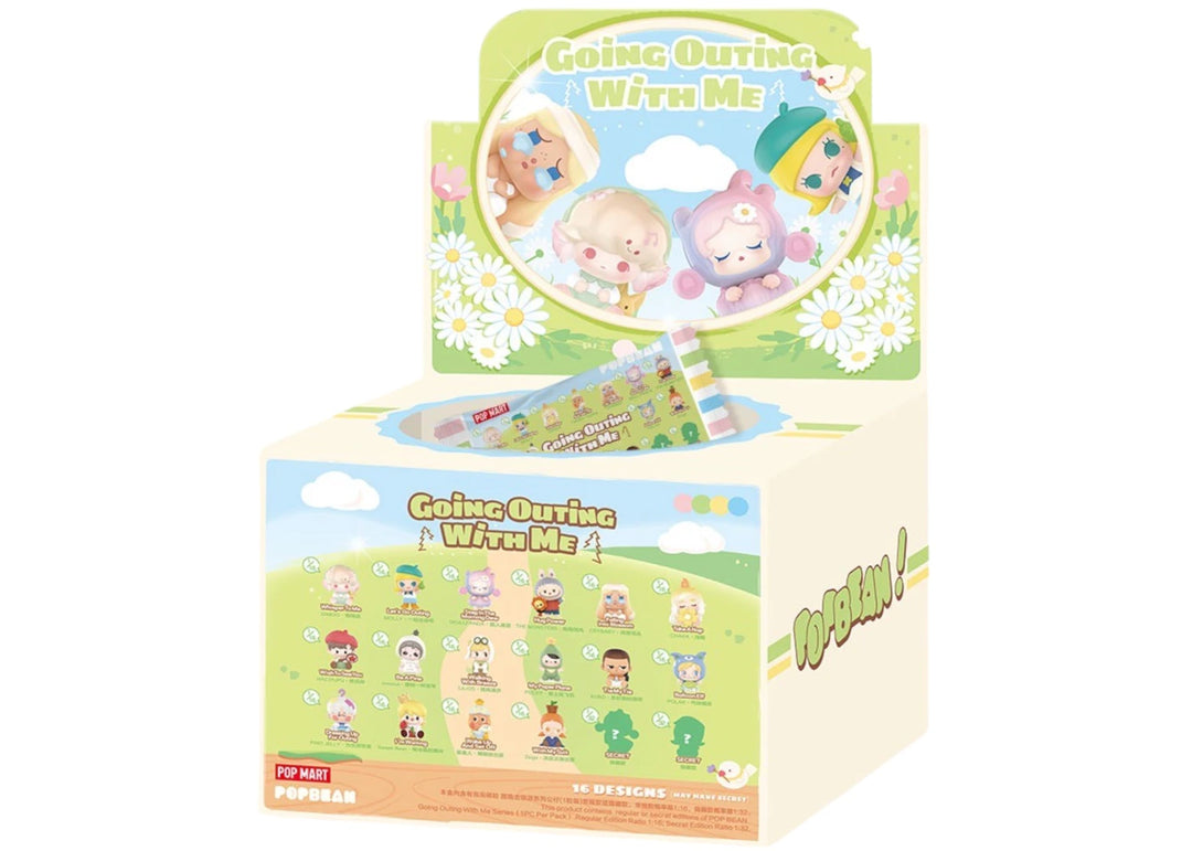 Pop Mart Pop Bean Going Outing With Me Series Sealed Case (32 Blind Bag)