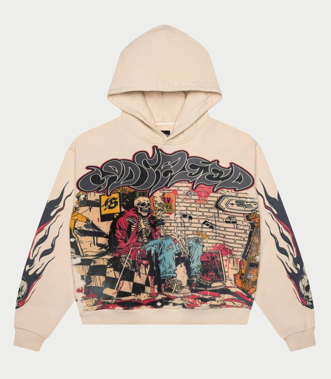 Godspeed Stoner Hoodie Bone