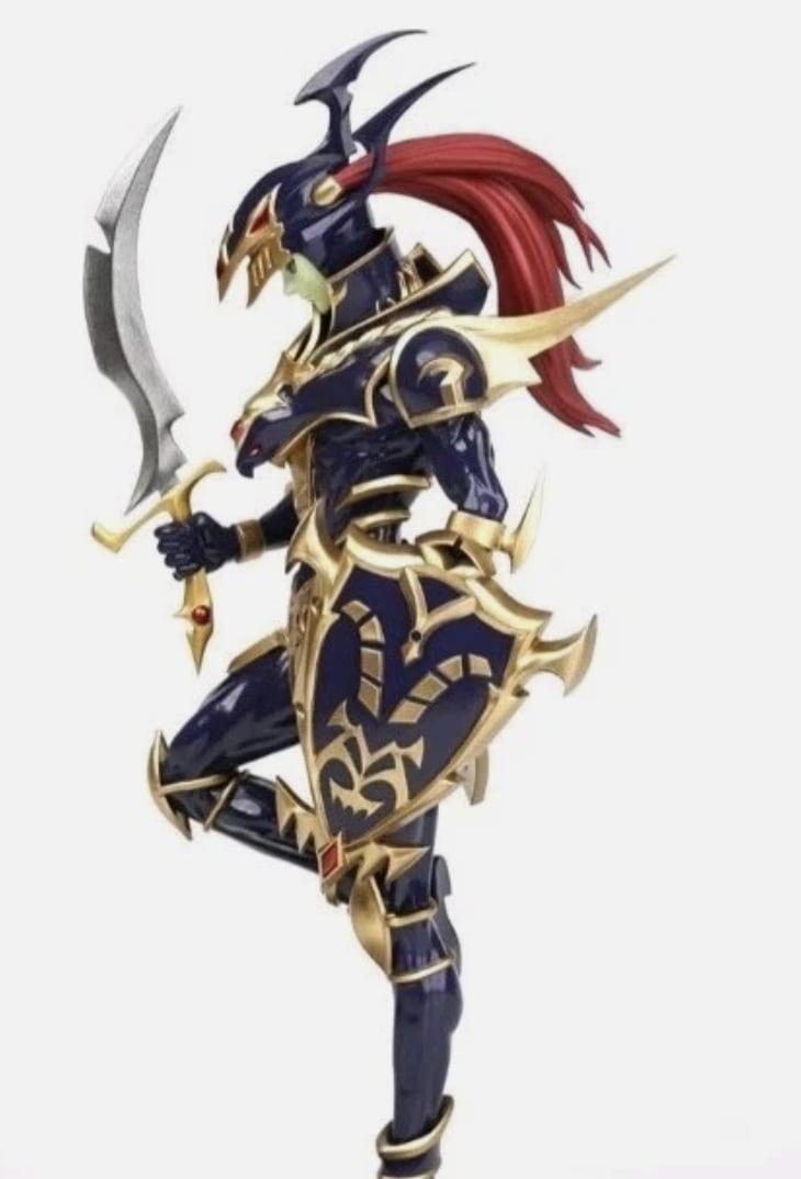 Yu-Gi-Oh! Equal=Arts Figure Black Luster Soldier KONAMI