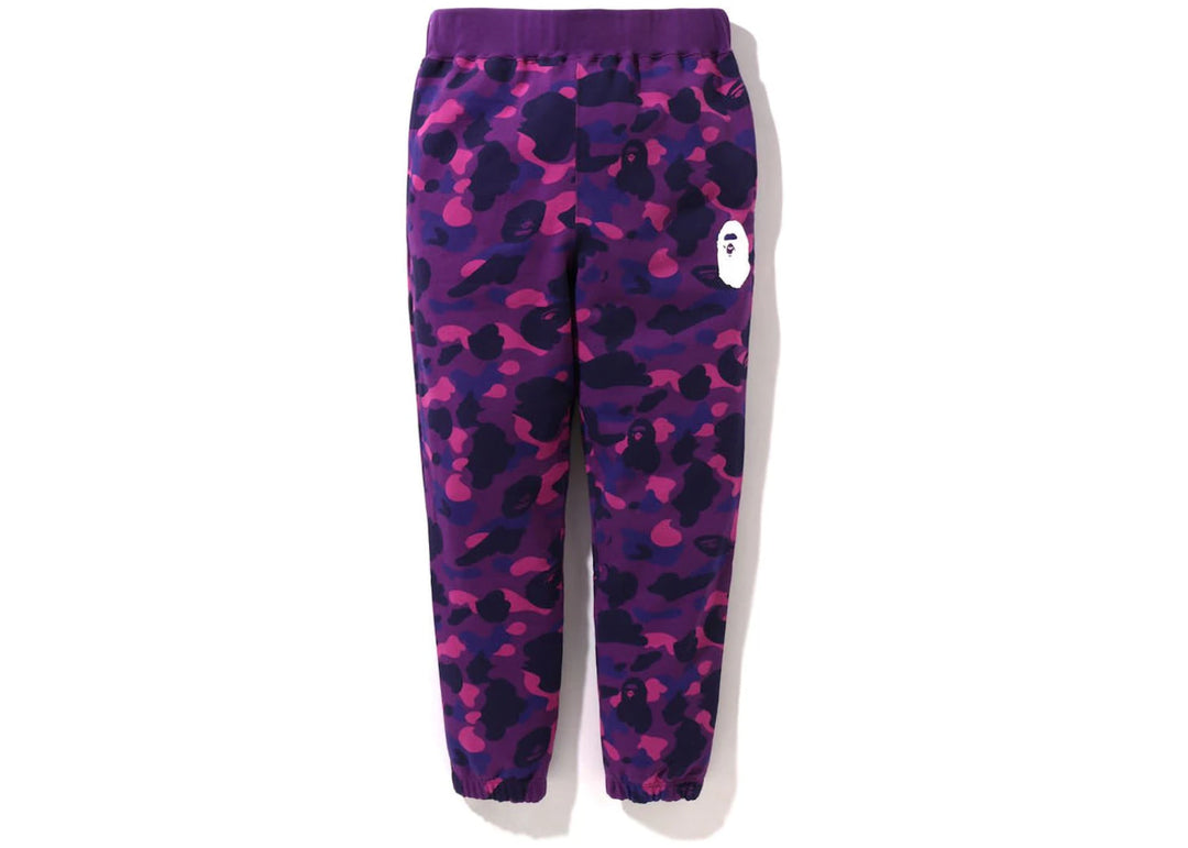 BAPE Color Camo Sweat Pants (FW22) Purple
