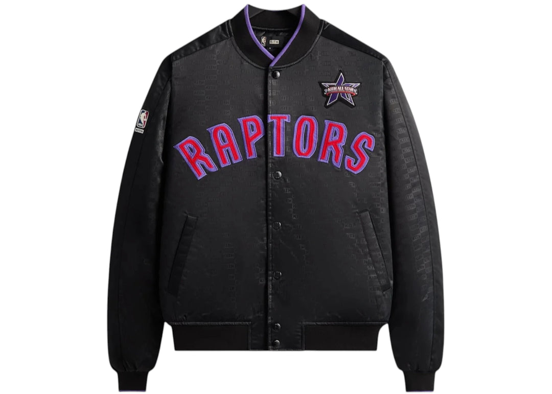 Kith NBA All-Star Toronto Raptors Bomber Jacket Black