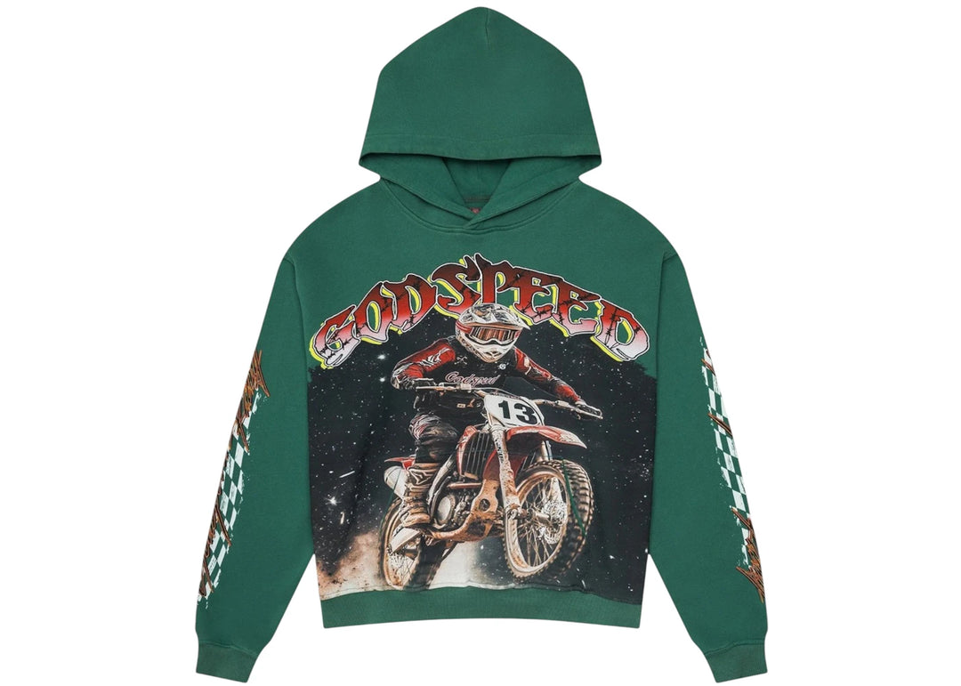 Godspeed Motocross Hoodie Green