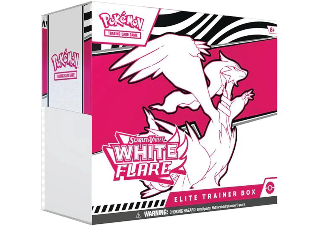 2025 Pokémon Scarlet &amp; Violet White Flare Elite Trainer Box