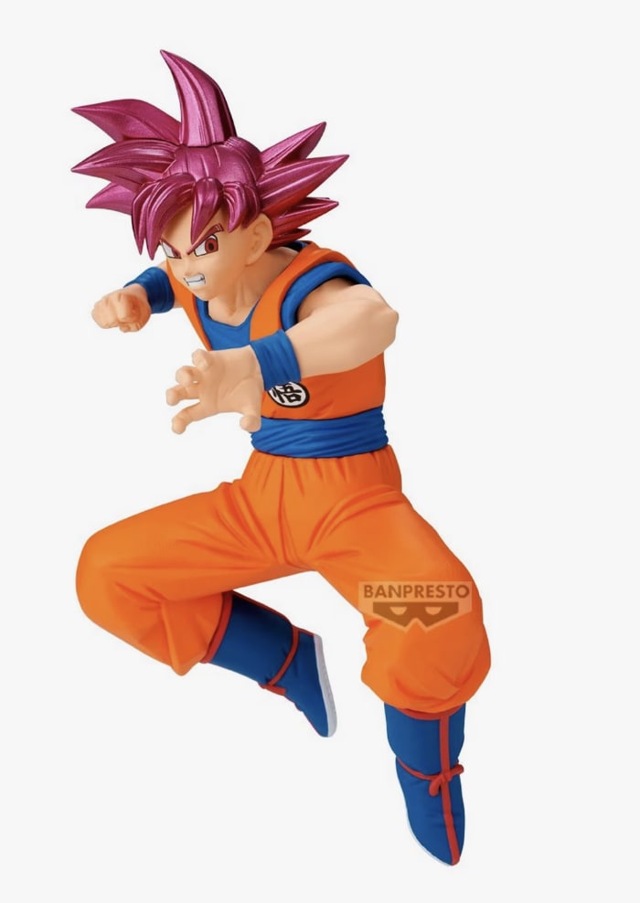 Banpresto Dragon Ball Z Super Saiyan God Son Goku Super Match Makers
