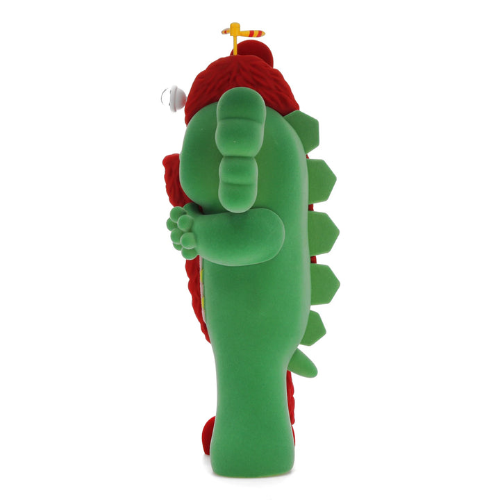 KAWS KACHAMUKKU Vinyl Figure Green/Red