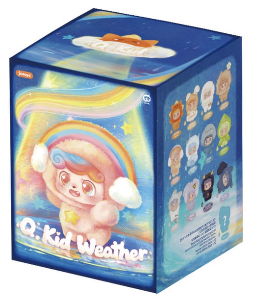 Q.Kid Weather Series MINI Plush Single Blind Box