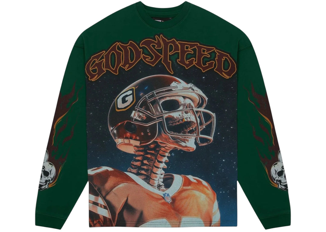 Godspeed Morale L/S Tee Green