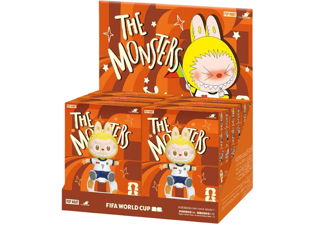 Pop Mart THE MONSTERS x FIFA SERIES Labubu Bottle Opener Fridge Magnet Sealed Case (6 Blind Box)