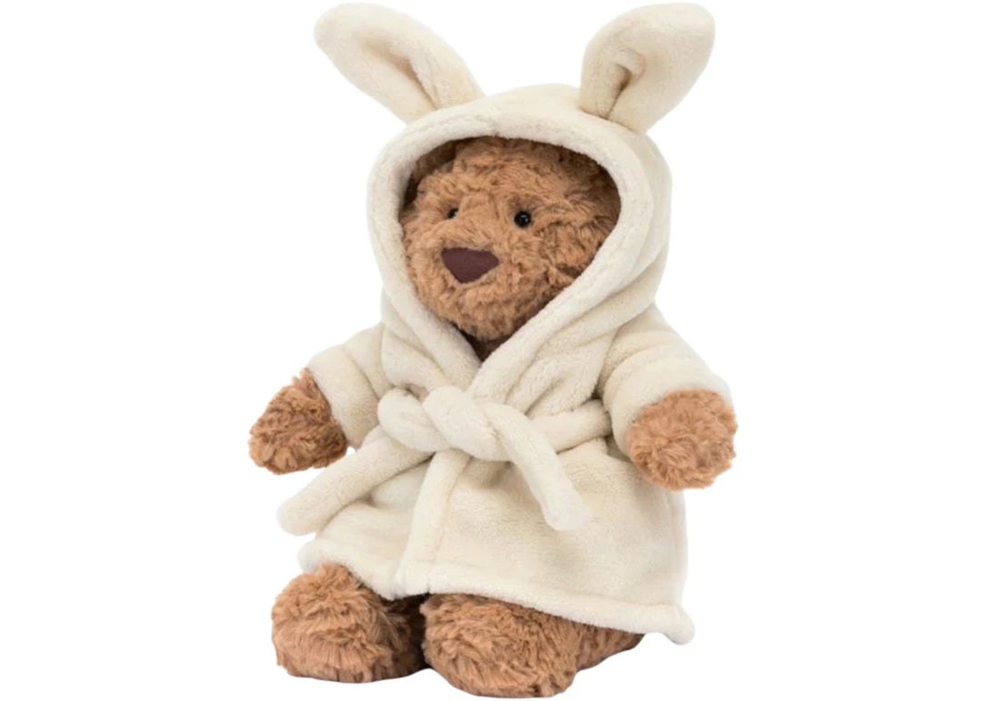 Jellycat Bartholomew Bear Bathrobe Outfit Plush