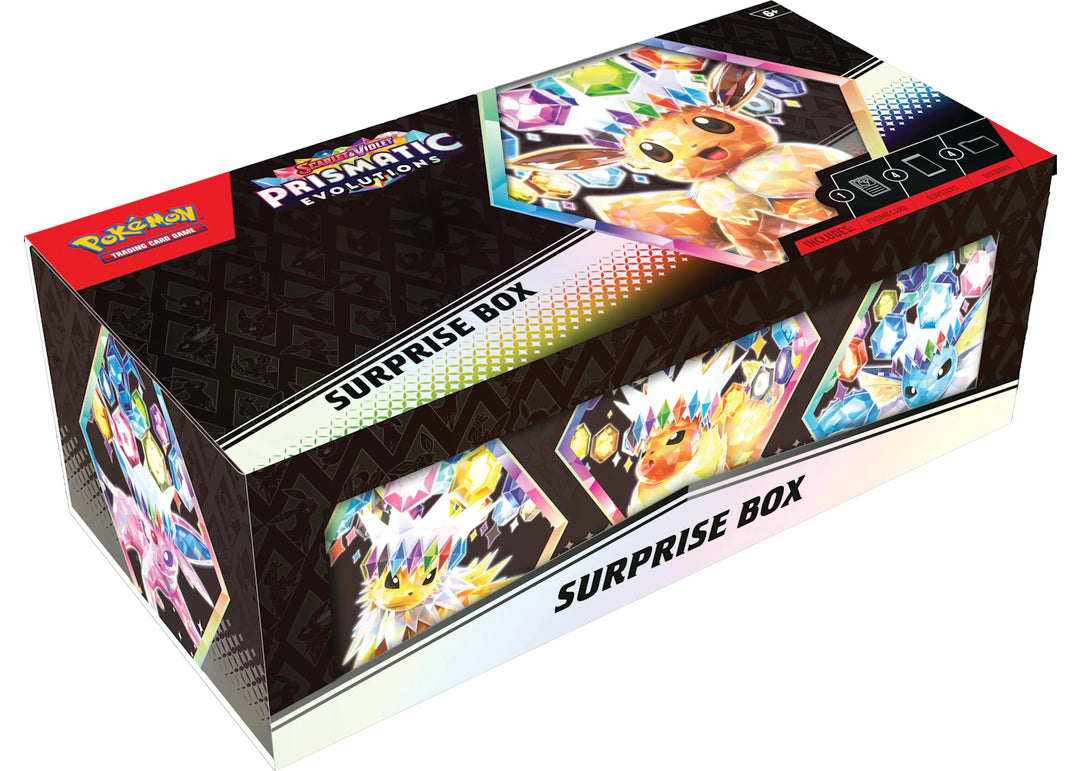 Pokémon Scarlet & Violet Prismatic Evolutions Surprise Box