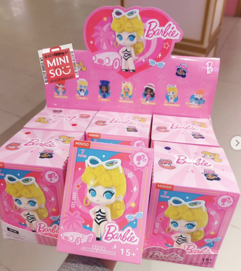 MINISO Barbie Pink Power Series Case