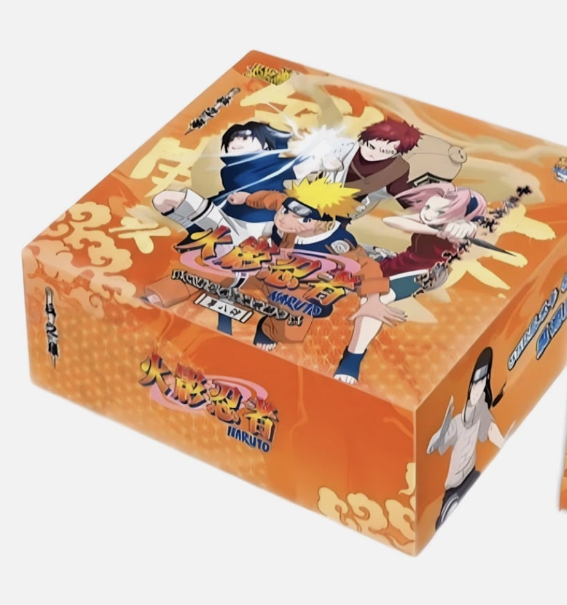 KAYOU Naruto Sealed Trading Cards Booster Box (Chapter Of The Fire Shadow Ninja)