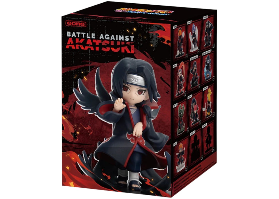 Pop Mart Naruto: Shippuden Series Battle Against Akatsuki Themed Figure Single Blind Box