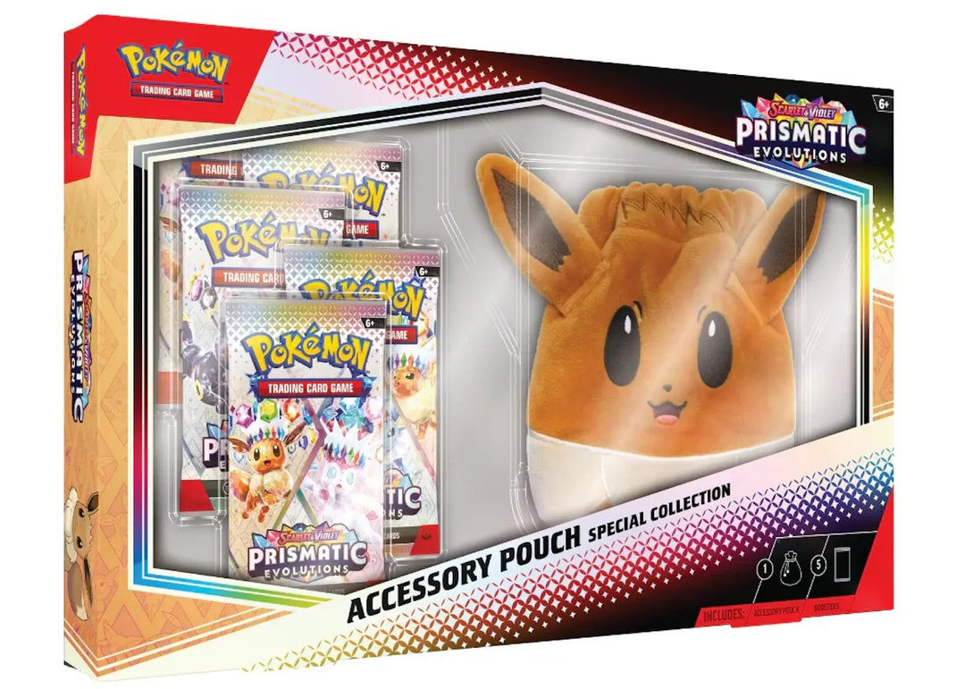 Pokémon Scarlet &amp; Violet Prismatic Evolutions Accessory Pouch Special Collection