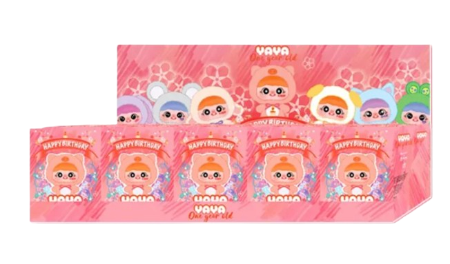 YAYA One Year Old Plush Pendant Blind Box - 10 Blind Box