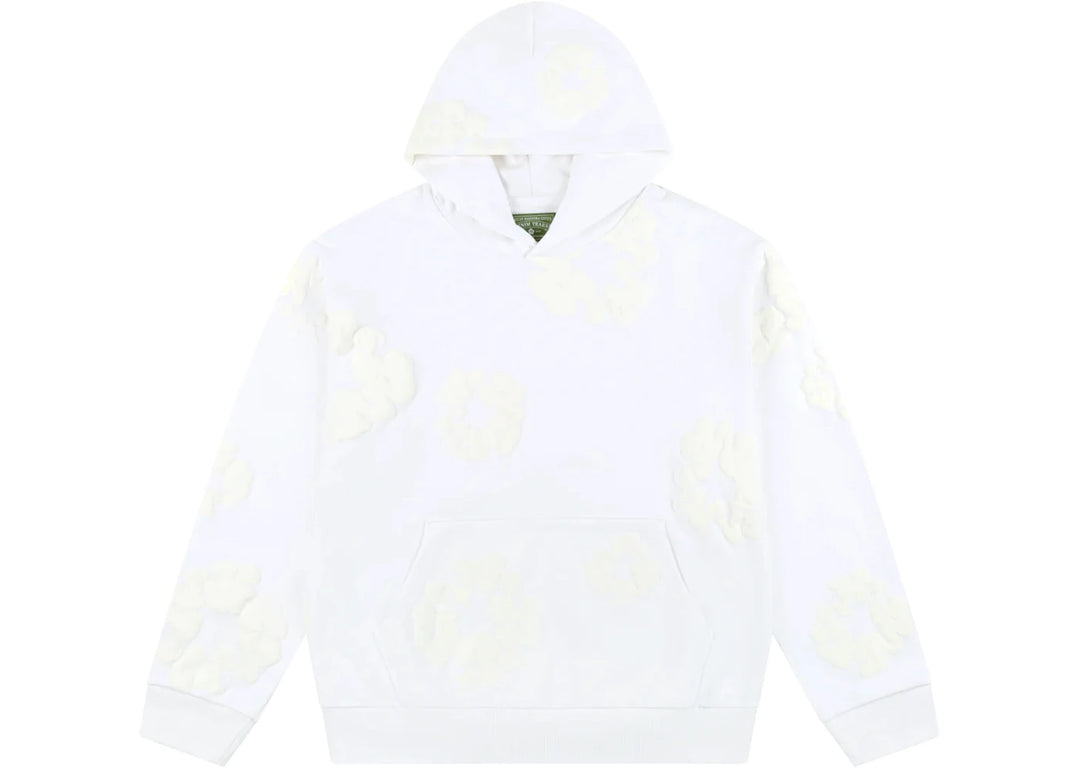 Denim Tears Mono Cotton Wreath Sweatshirt White
