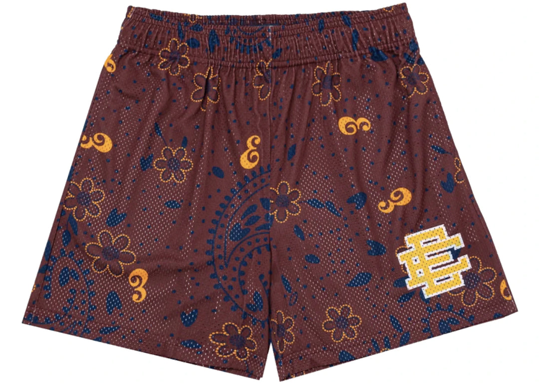 Eric Emanuel EE Basic Short Maroon Paisley