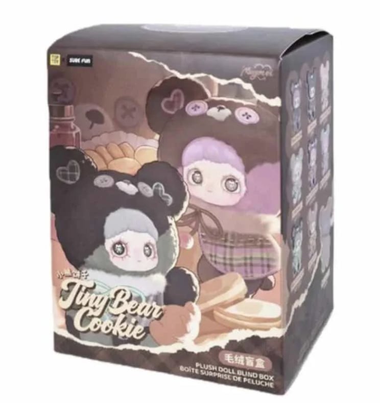 Toptoy × Surefun Maymei Tiny Bear Cookie Series Single Blind Box