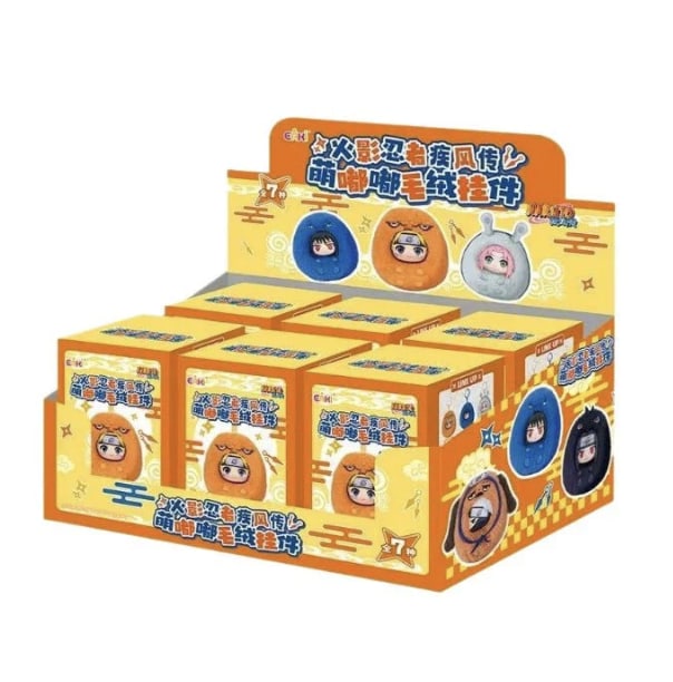 Eaki x Naruto Cute Dudu Plush Pendant Blind Box