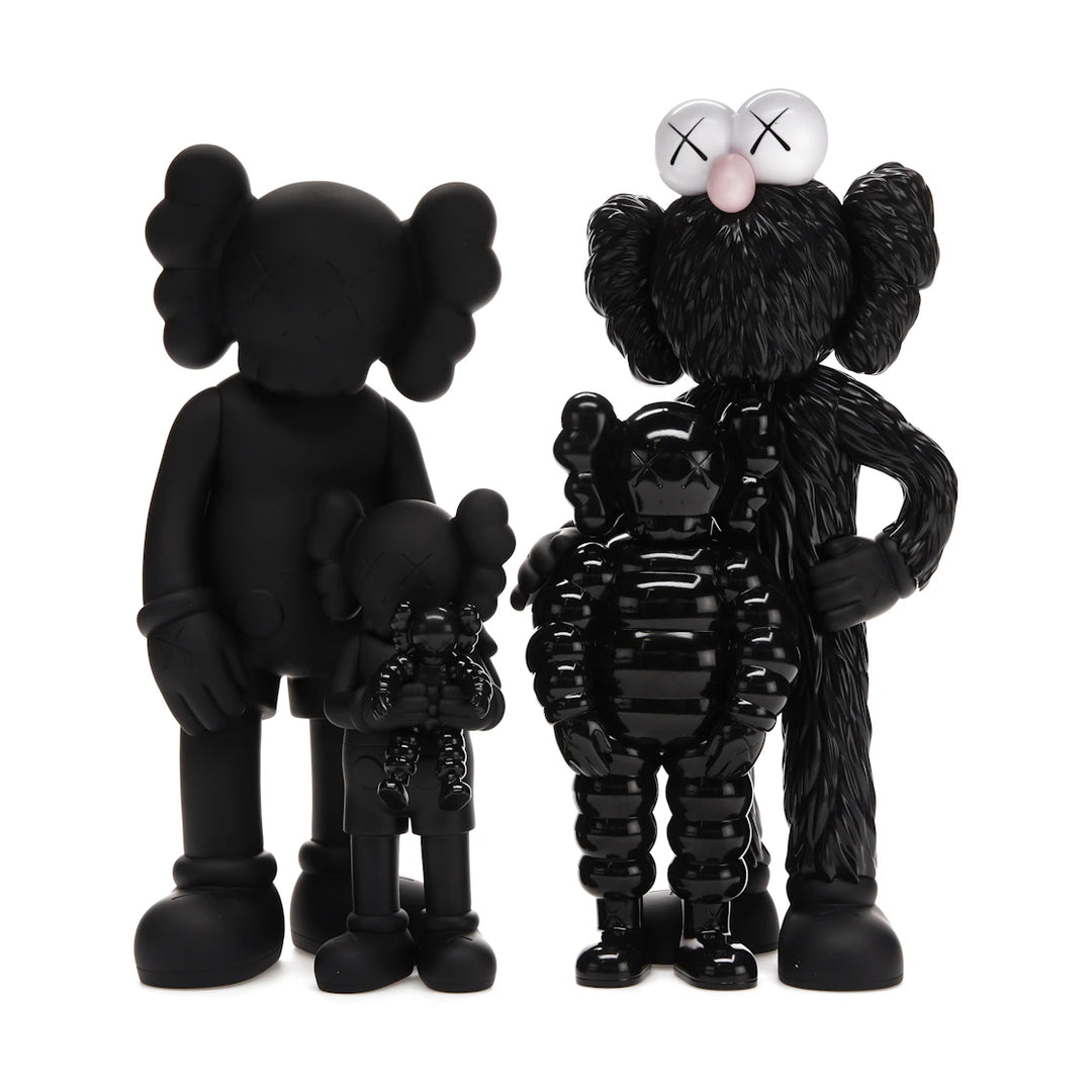 KAWS Family Vinyl Figures Black