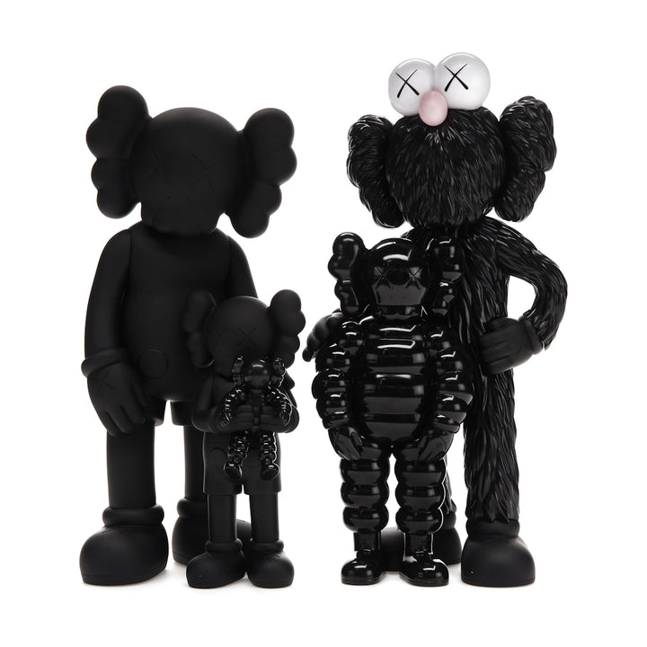 KAWS Family Vinyl Figures Black