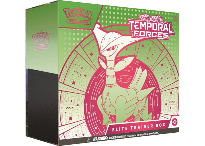 2024 Pokémon Scarlet &amp; Violet Temporal Forces (Iron Leaves) Elite Trainer Box
