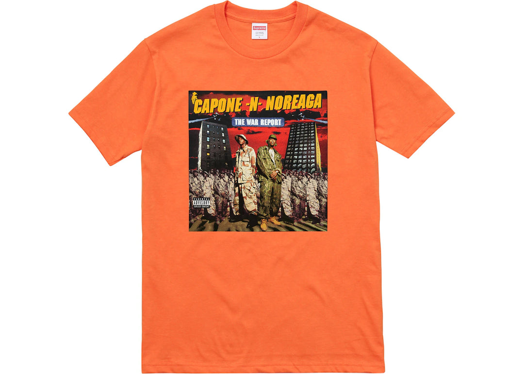 Supreme The War Report Tee Orange