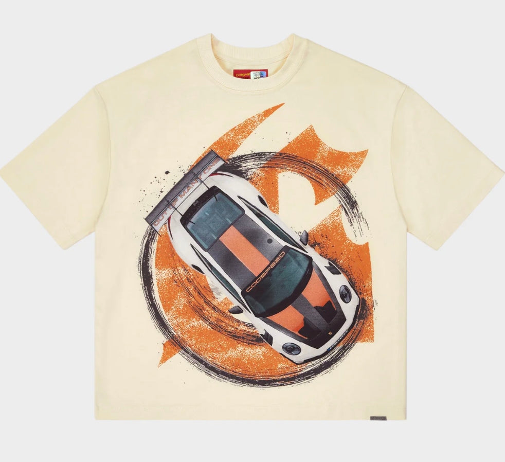Godspeed Track Mode Miami Superrun T-Shirt Bone