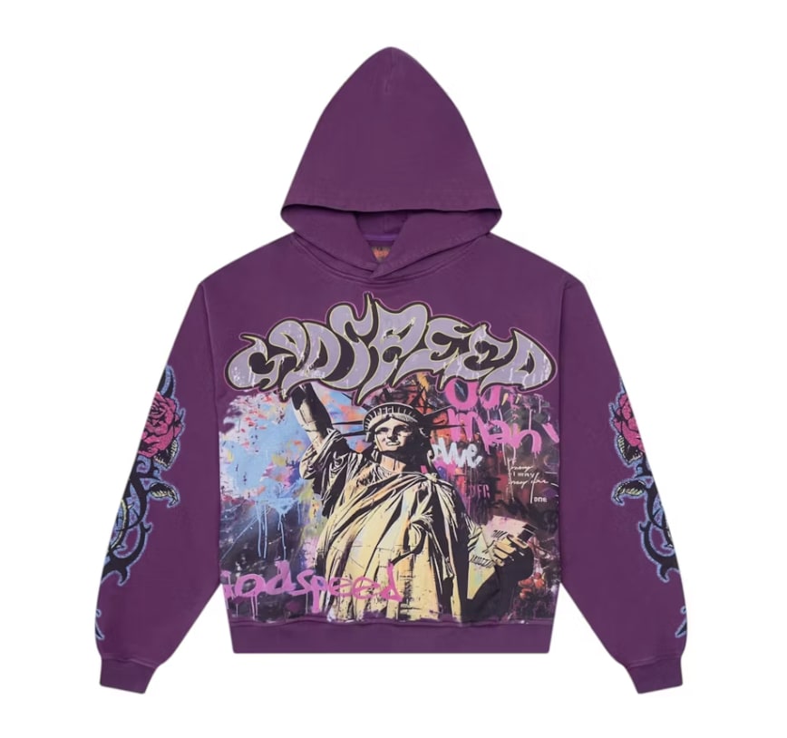Godspeed Vandal Hoodie Purple