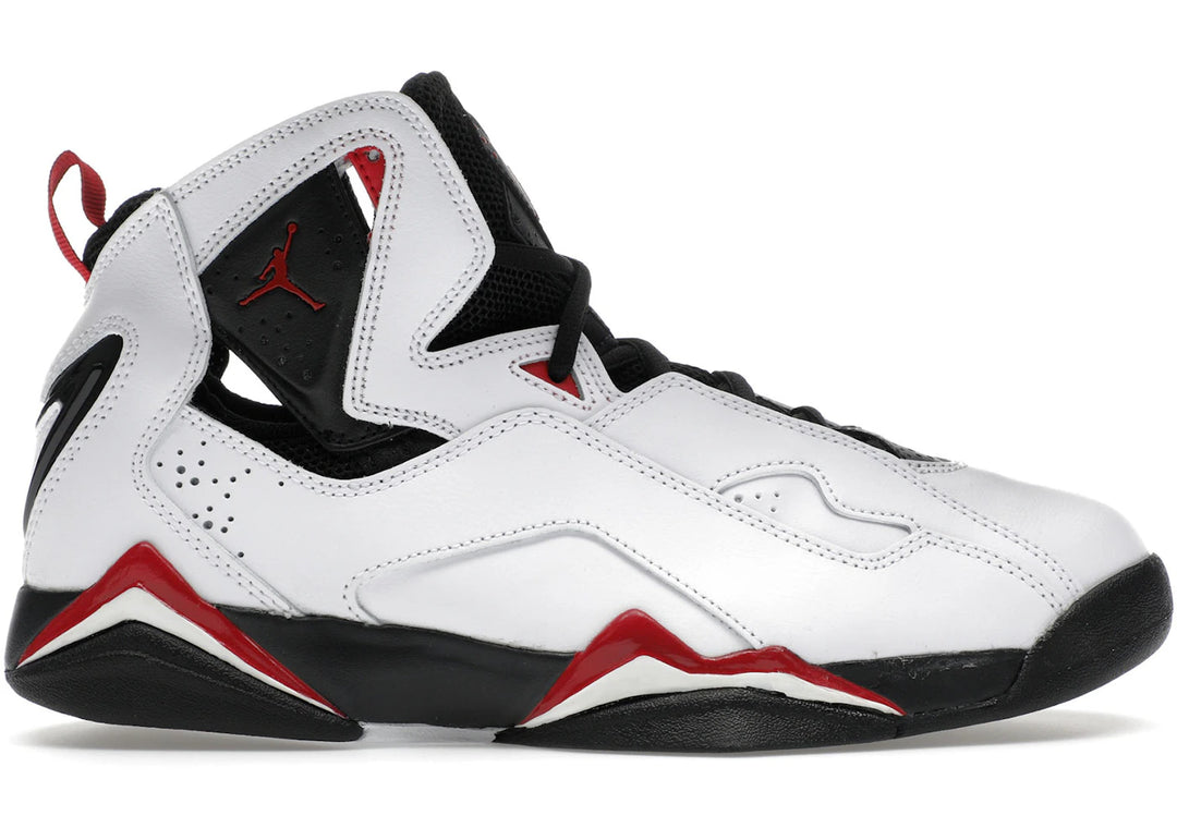 Jordan True Flight White Varsity Red