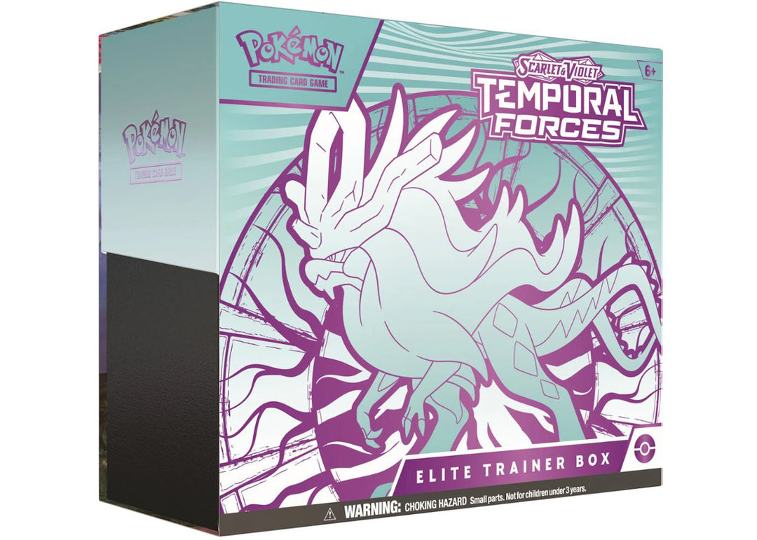 2024 Pokémon Scarlet & Violet Temporal Forces (Walking Wake) Elite Trainer Box