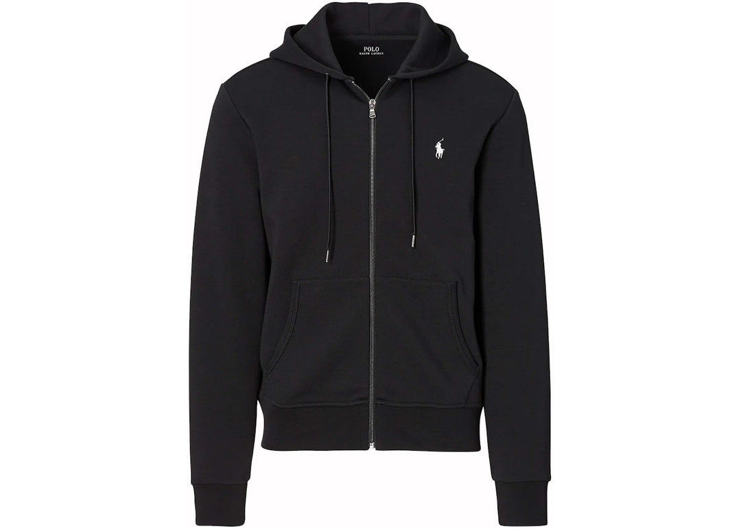 Polo Ralph Lauren Double-Knit Full-Zip Hoodie Polo Black