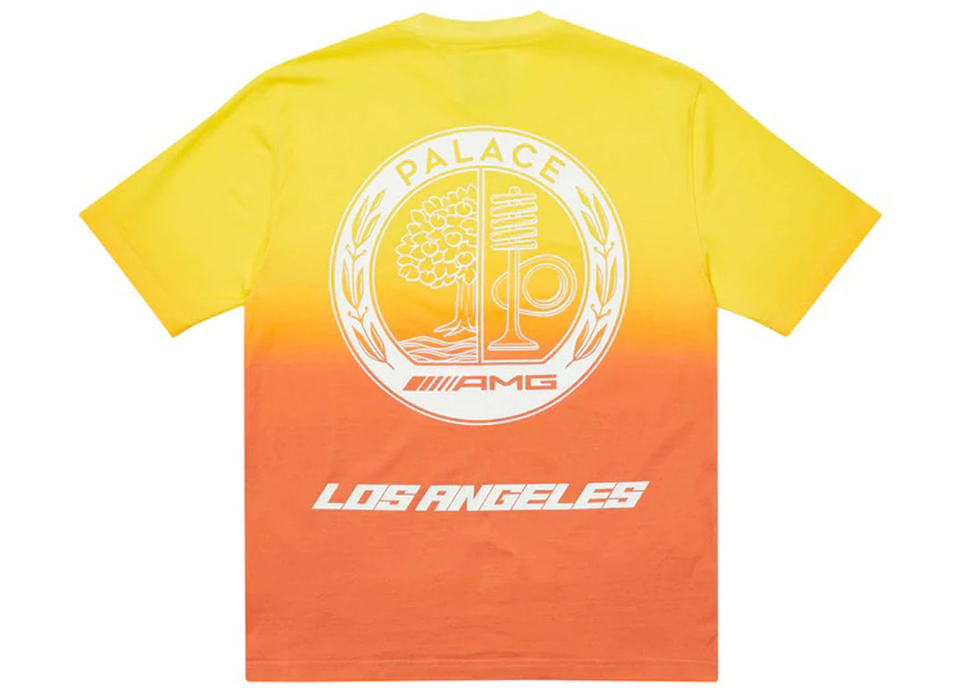 Palace AMG 2.0 Log Angeles T-shirt Yellow/Orange