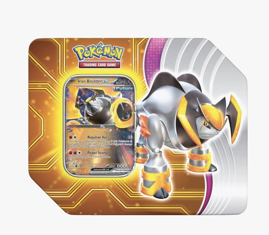 Paradox Destinies Tin [Iron Boulder ex] - Miscellaneous Cards &amp; Products (MCAP)