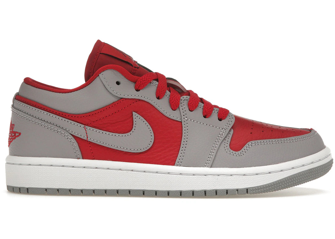 Jordan 1 Low SE Homage Split Gym Red Cement Grey (Women&