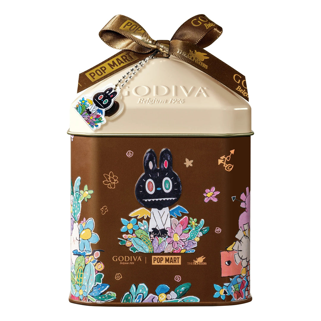 Godiva x Pop Mart Labubu Chocolate Gift Tin (Dark Ganache)