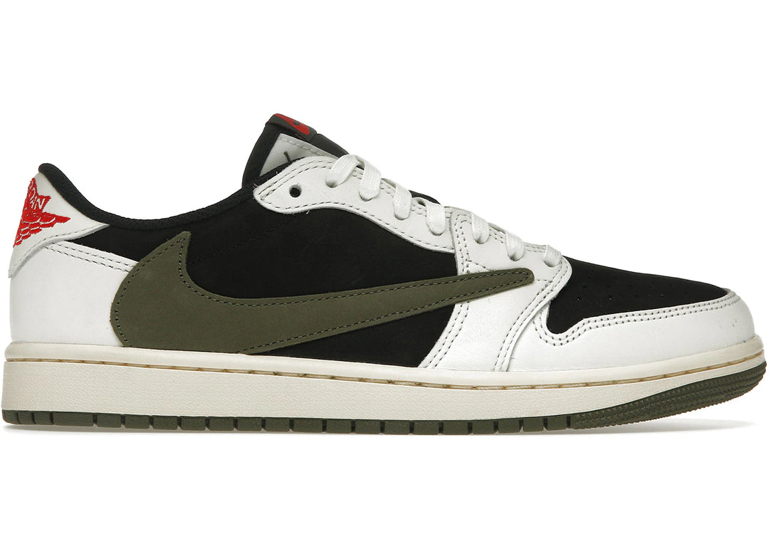 Jordan 1 Retro Low OG SP Travis Scott Olive (Women&