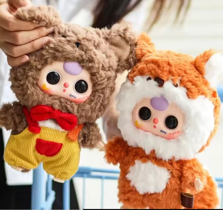 Baby Three Big Cute Plush Pendant Blind Box Sealed (Full Set Of 6)