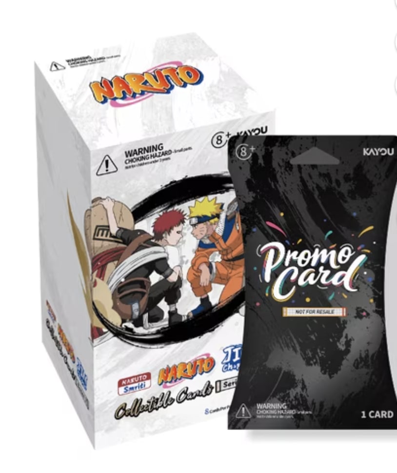 KAYOU NARUTO Smriti Collectible Card - Chapter Jin English Series 2 Display Box