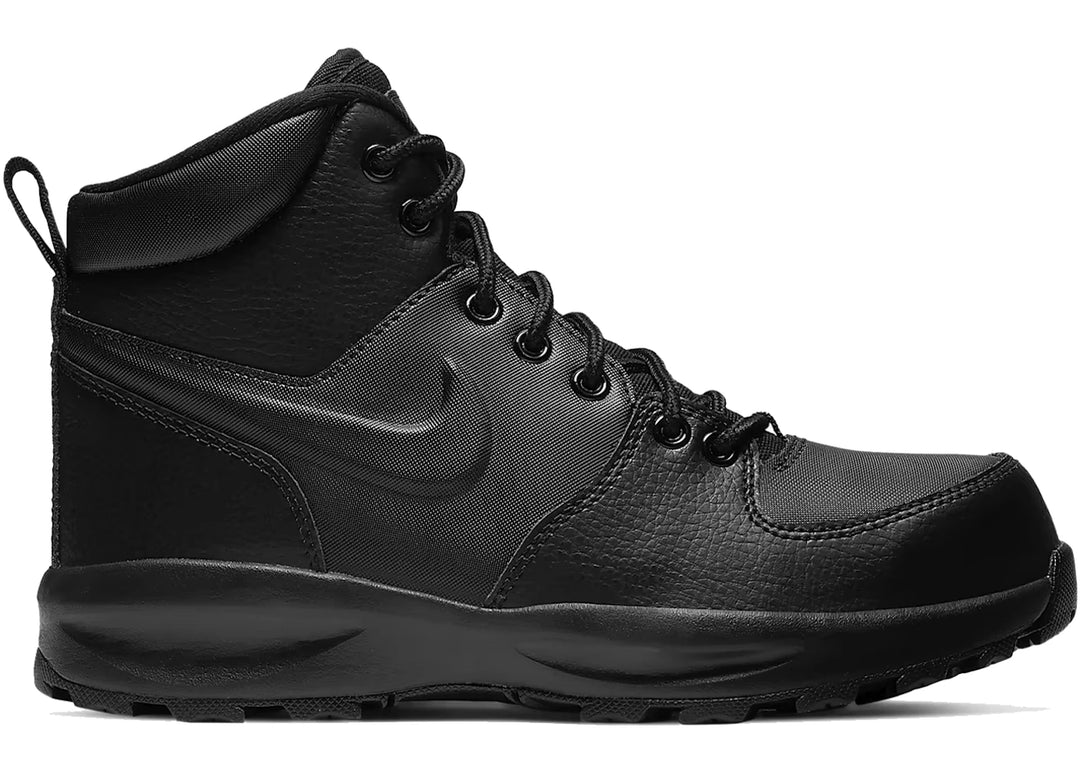 Nike Manoa Leather Triple Black (GS)