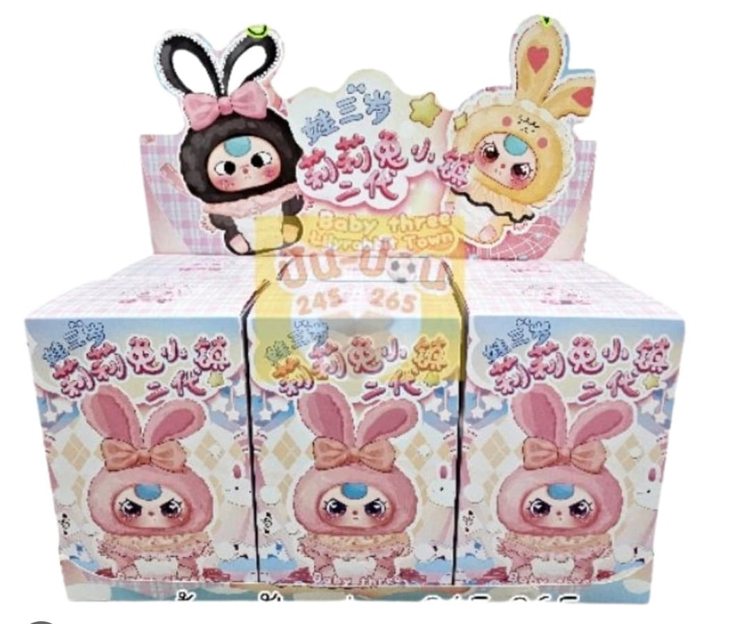 Baby Three Lily Rabbit Town V2 Plush Blind Sealed Case (Full Set Of 6)