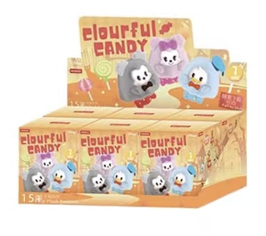 Miniso Disney Mickey Family Colorful Candy Series (Set of 6)