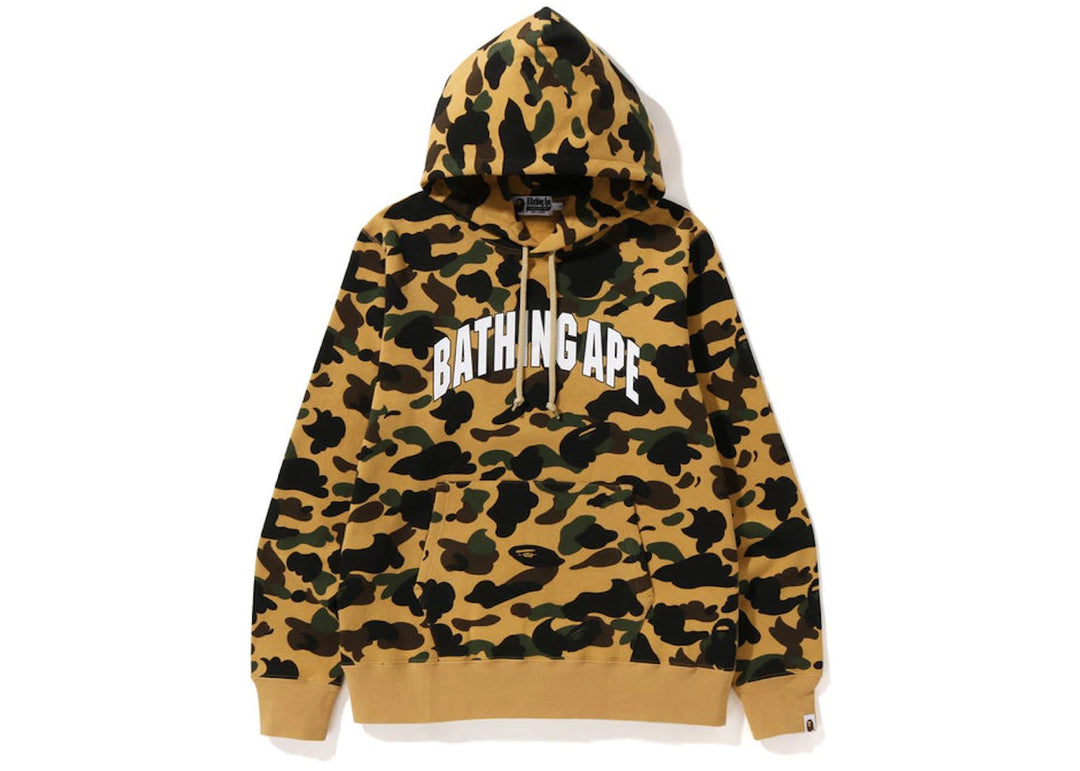 BAPE 1St Camo Pullover Hoodie (FW22) Yellow