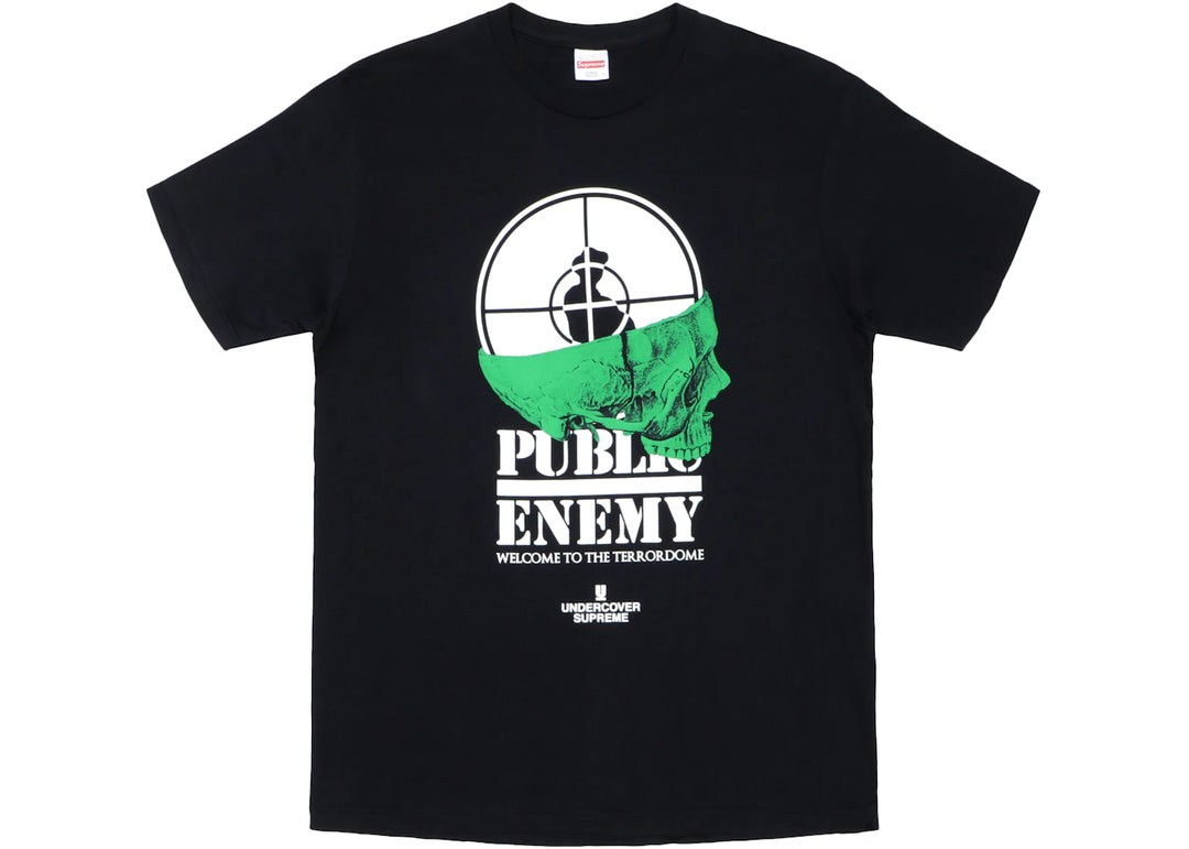 Supreme UNDERCOVER/Public Enemy Terrordome Tee Black