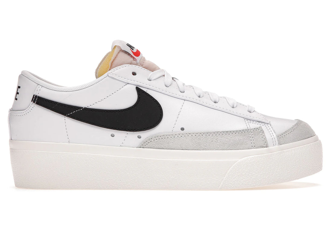 Nike Blazer Low Platform White Black (Women&