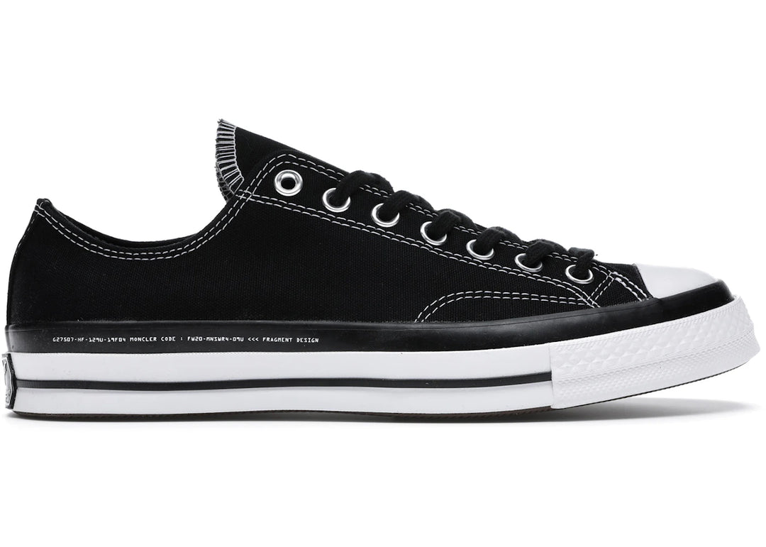 Converse Chuck Taylor All Star 70 Ox Moncler Fragment Black
