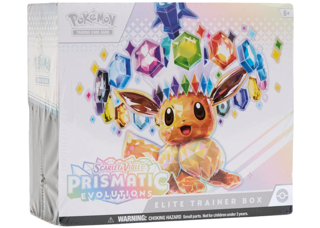 Pokémon Scarlet &amp; Violet Prismatic Evolutions Elite Trainer Box